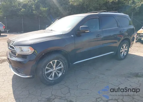 2016 Dodge Durango Limited from USA, damaged, VIN 1C4RDJDG3GC424659